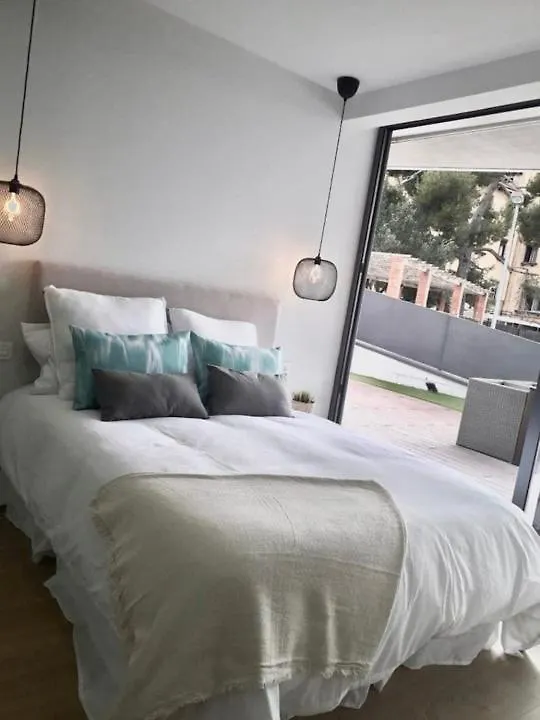 Villa Sunset Barcelona Diseno Vista Impresionante Alta Capacidad Para Disfrutar En Familia Y Amigos