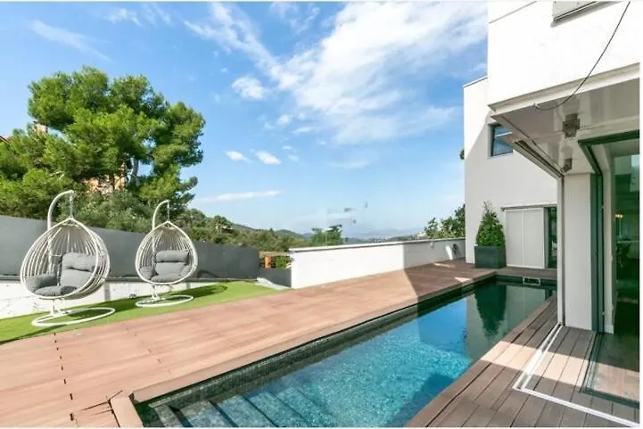 Villa Sunset Barcelona Diseno Vista Impresionante Alta Capacidad Para Disfrutar En Familia Y Amigos